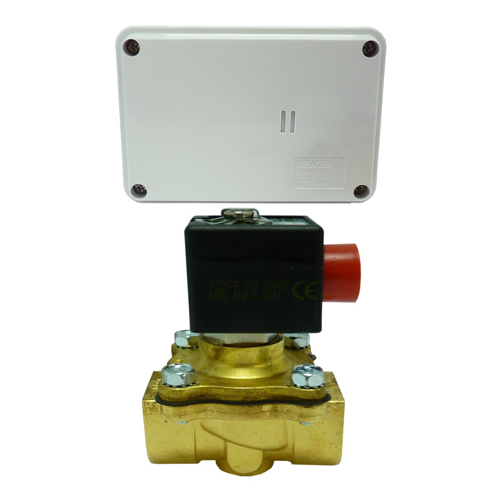 Water isolation system kit with 1 x 22mm latching valve Battery