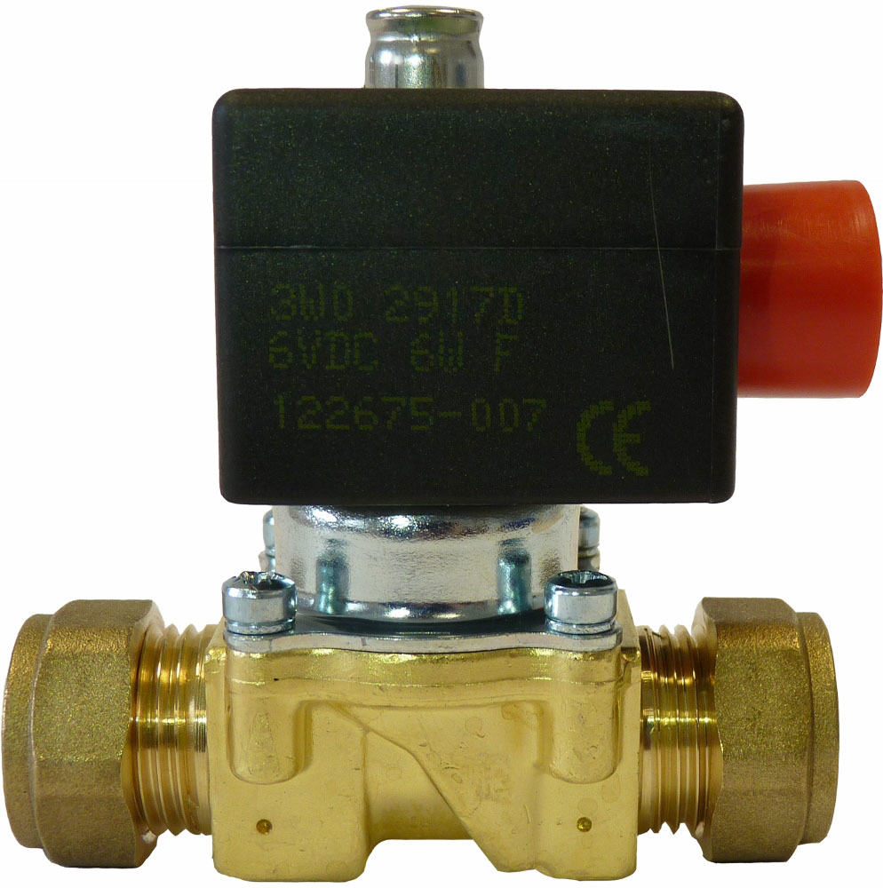 6v DC ASCO Valve (SCXH210G202BW) 12.7mm Orifice 0.3510 BAR 15mm