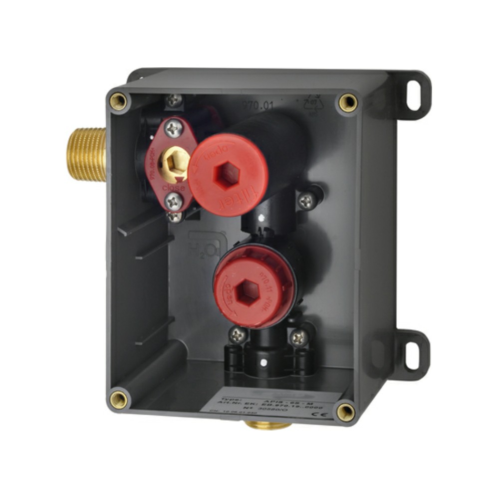 Basic installation kit for FLUSHC, FLUSHS urinal flush valve Dart