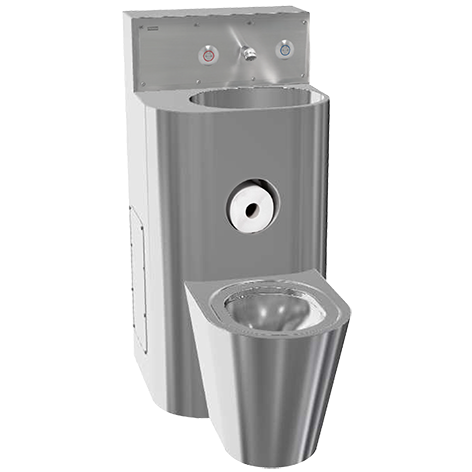 AC04-042 WC and wash basin combination unit