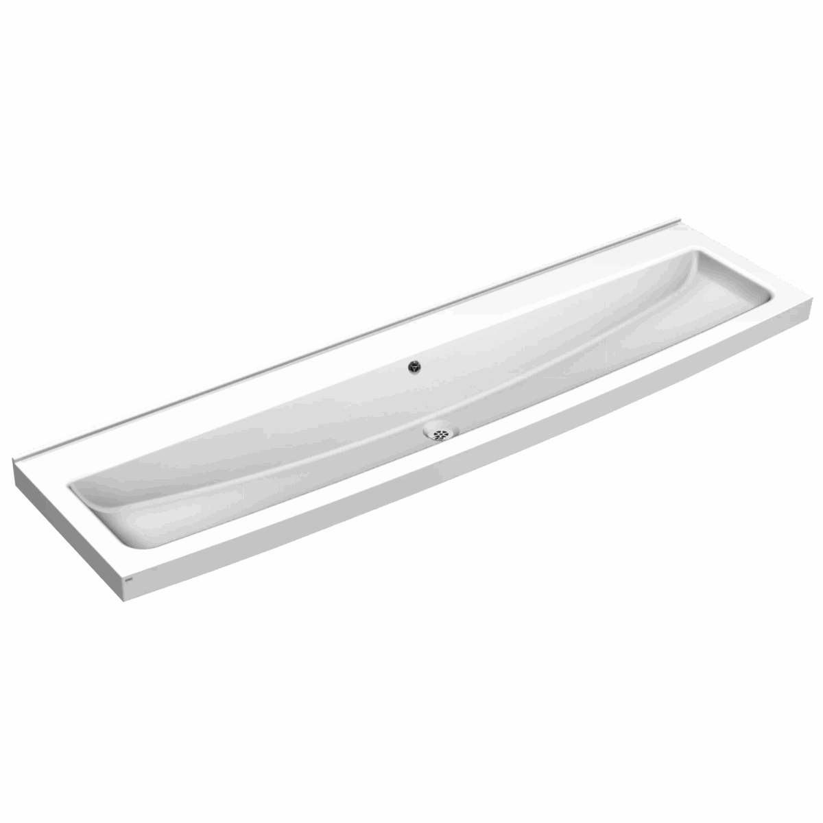 Washtrough with 3 wash places