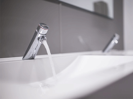 F3 self-closing taps