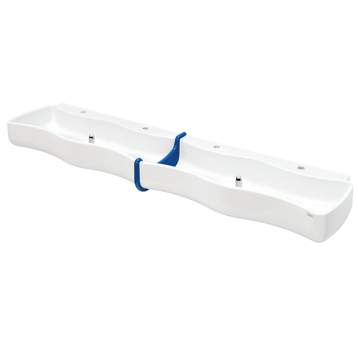SANW205P Washino children’s wash-and-play trough with four tap holes