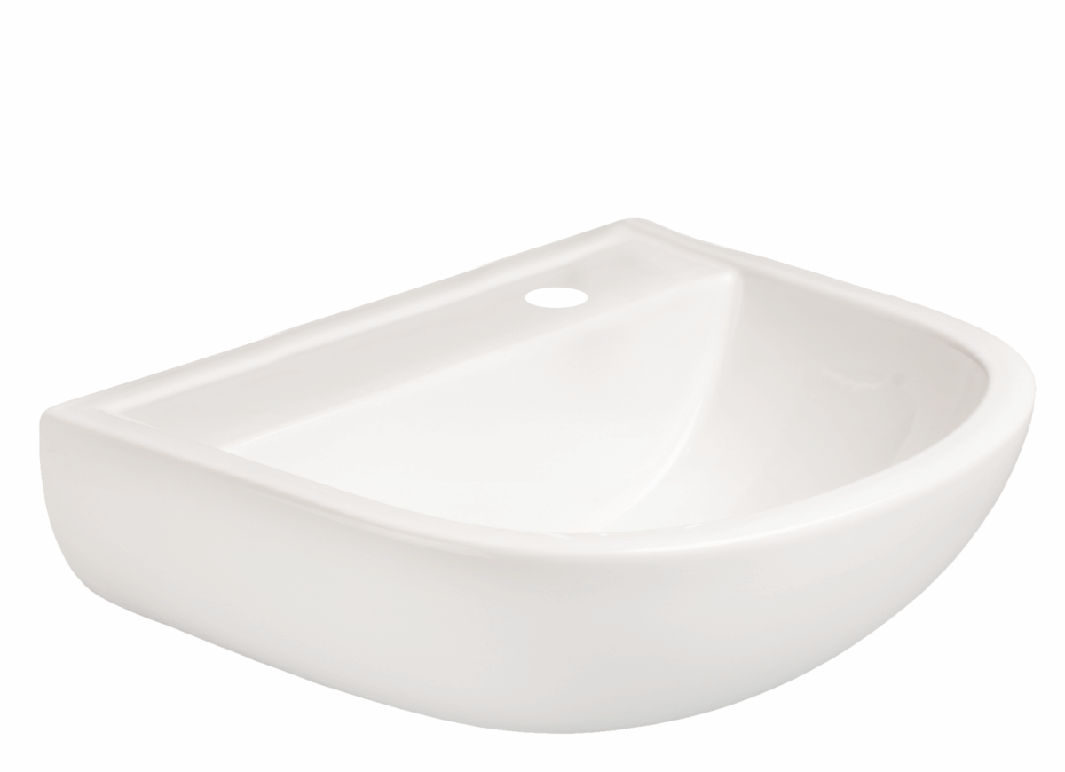 Chartham 500 wall hung basin RH tap hole