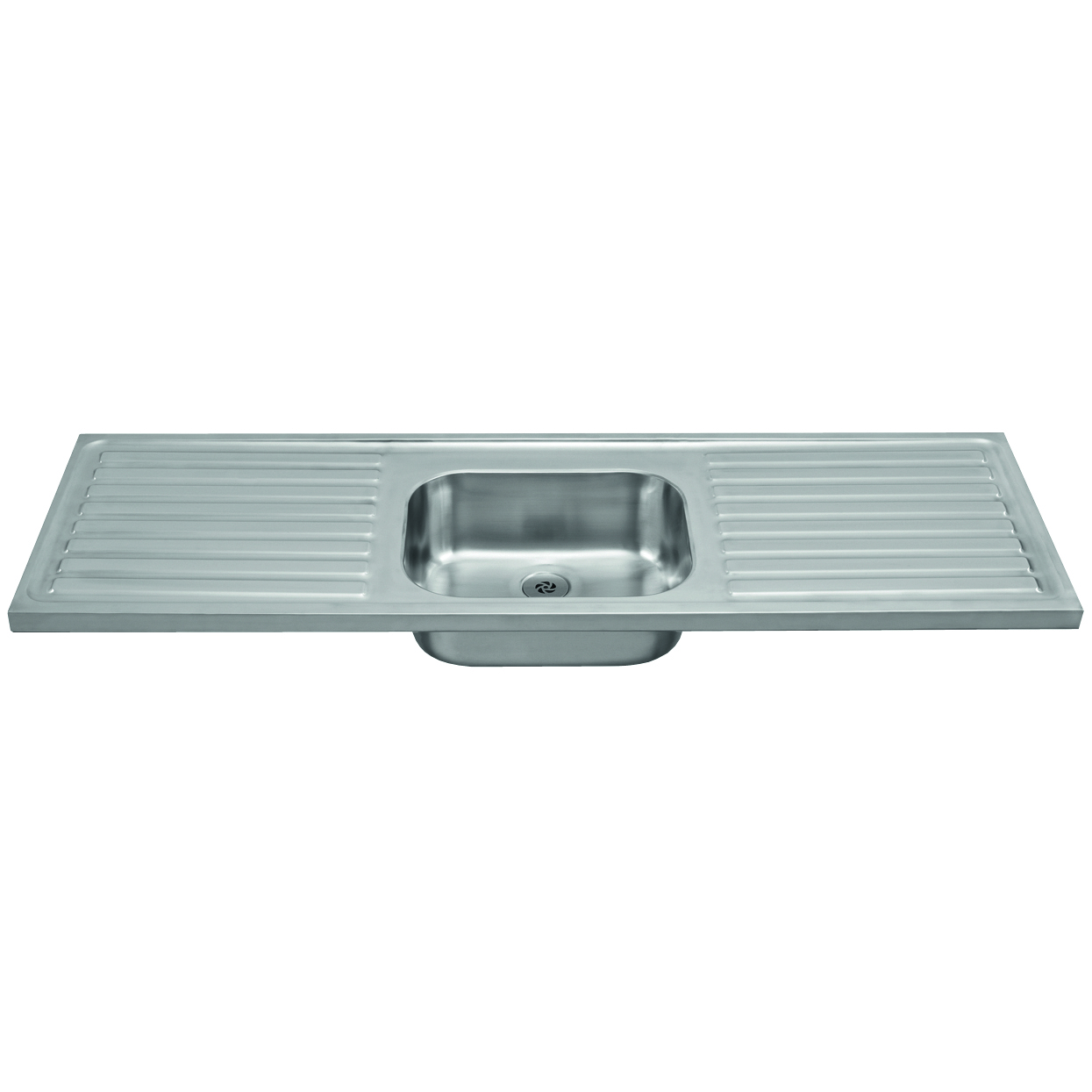 Sissons single bowl, double drainer sit on sink