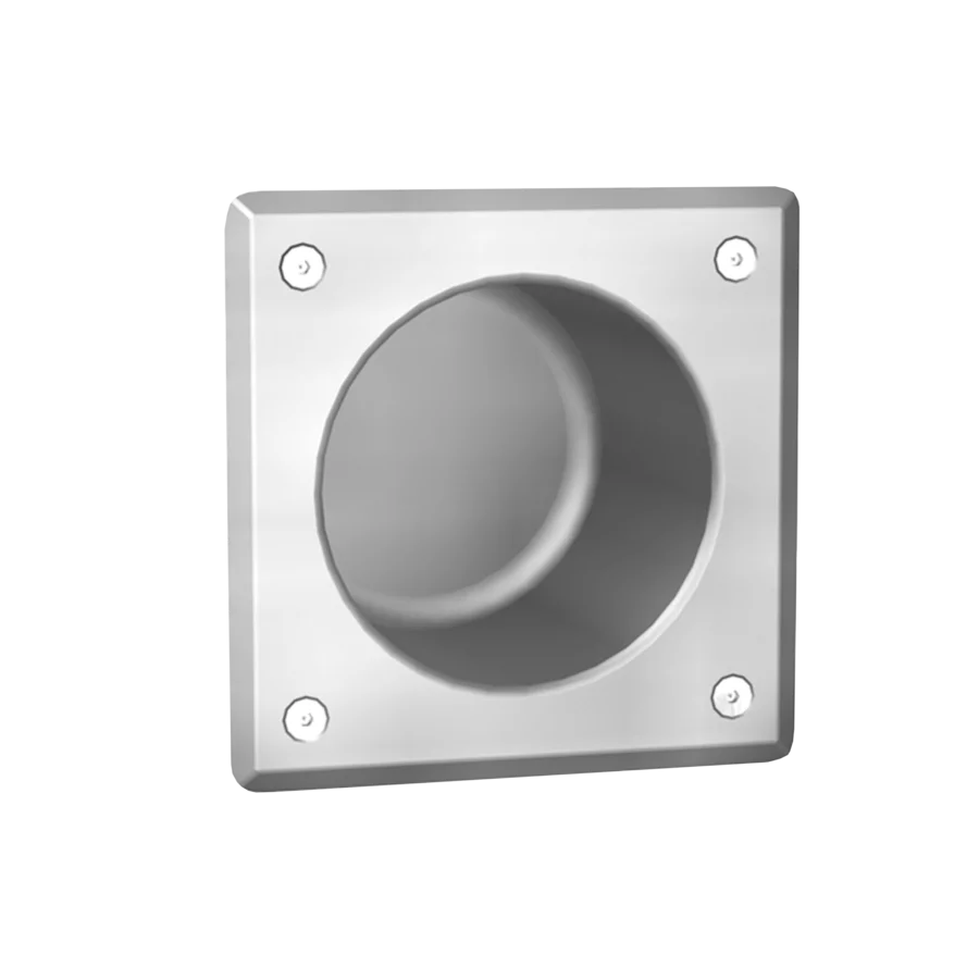 Heavy duty inset ligature resistant toilet roll holder - Image 2