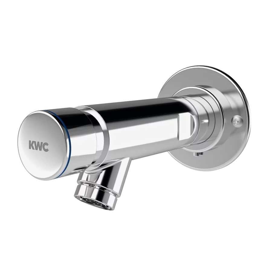 Self-closing pillar tap