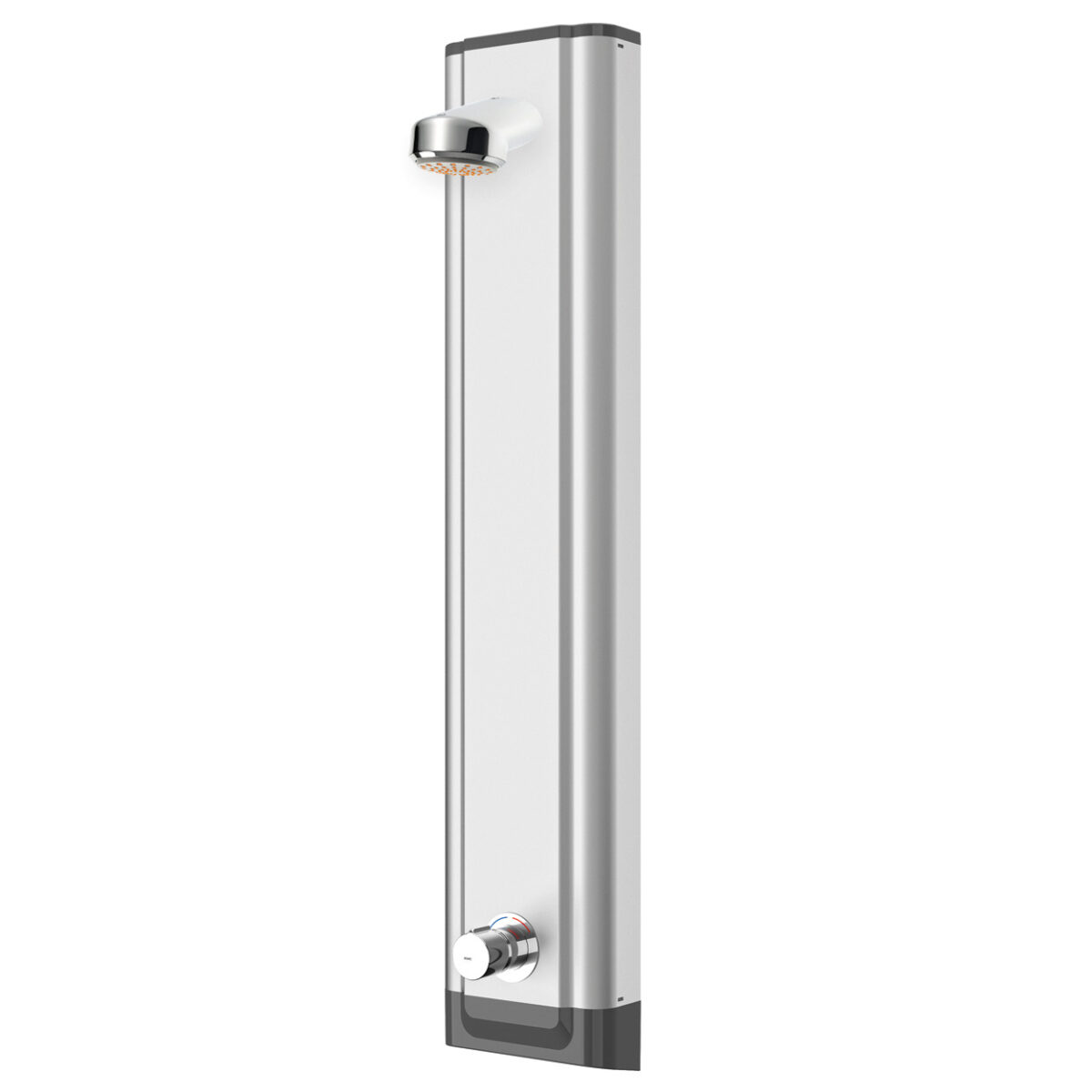 F5S-Mix stainless steel shower panel - mains
