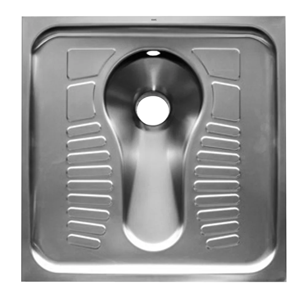 Stainless steel squat pan