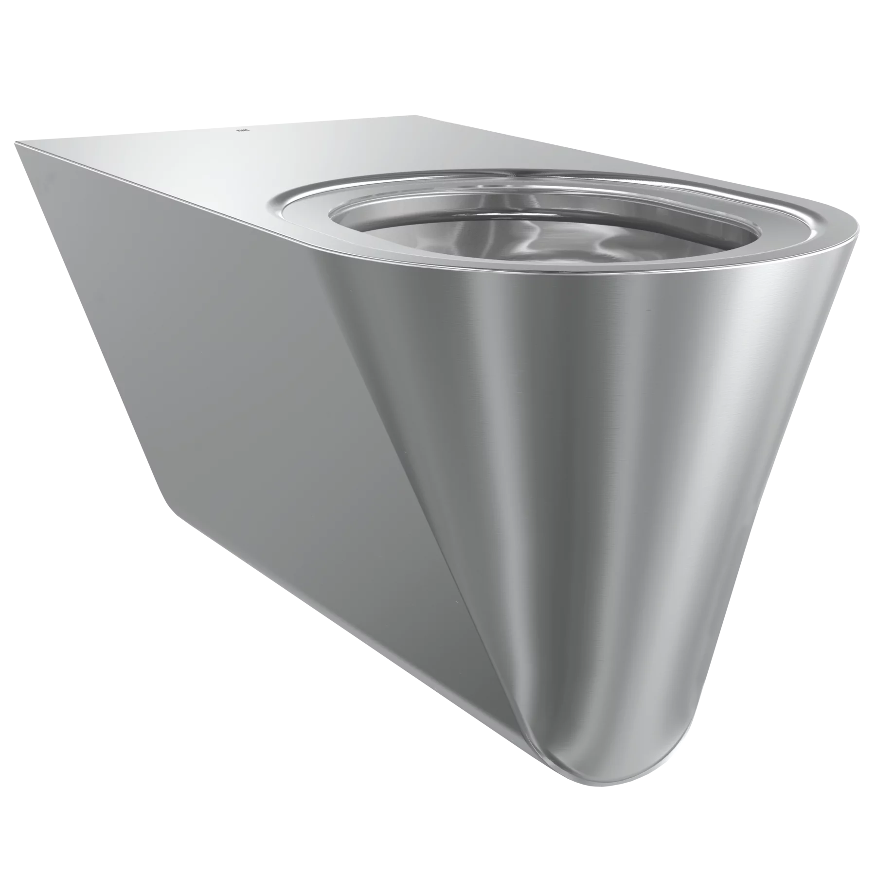 Heavy duty wall hung WC pan