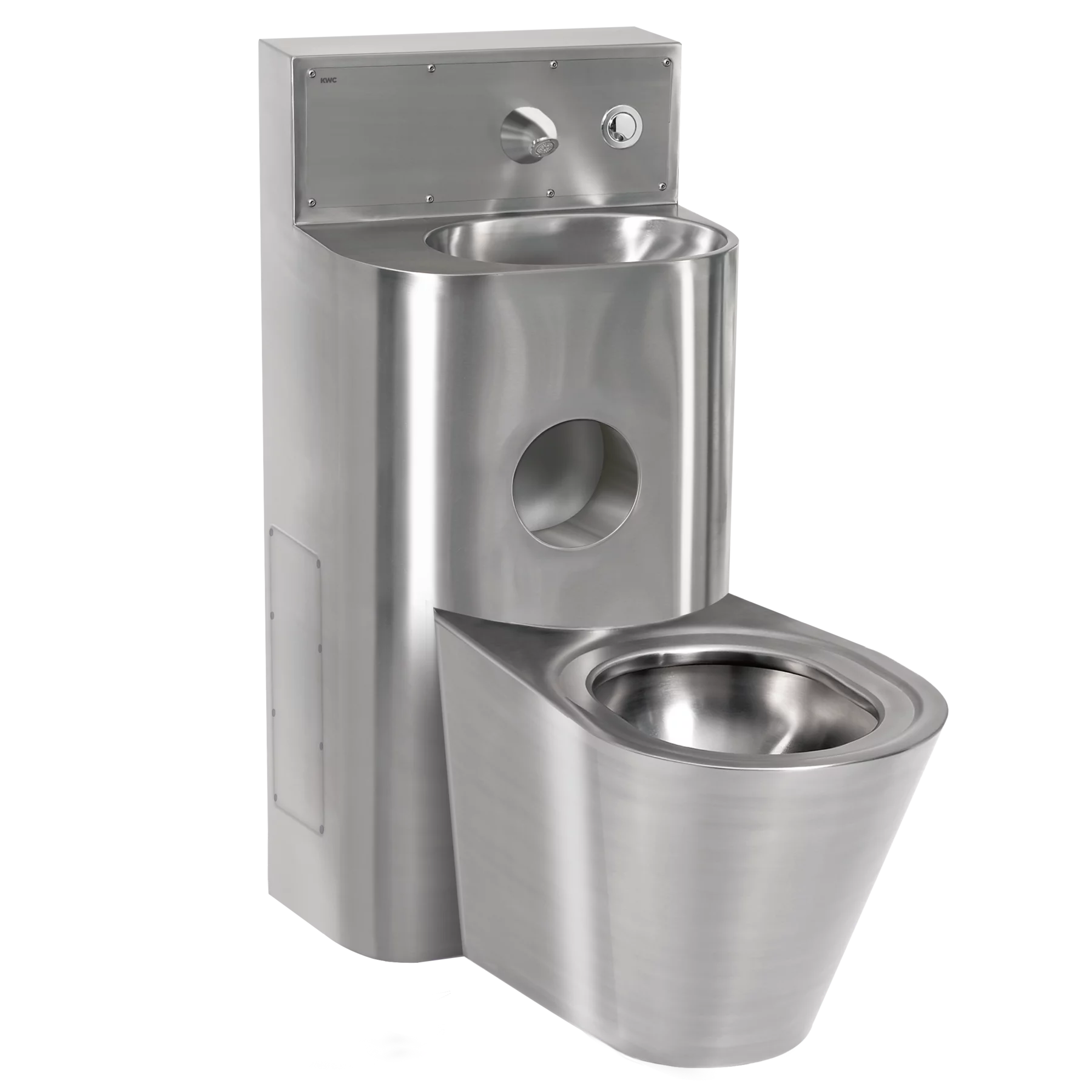 Heavy duty WC washbasin combination